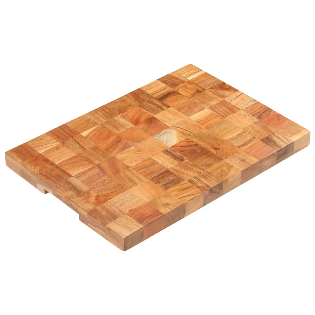 billot 50×30×3,8 cm bois d'acacia massif