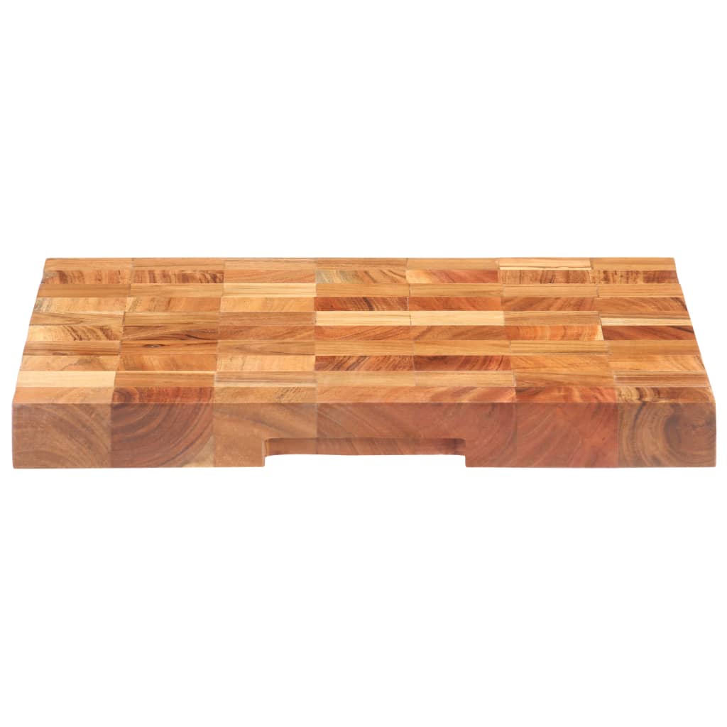 billot 50×30×3,8 cm bois d'acacia massif