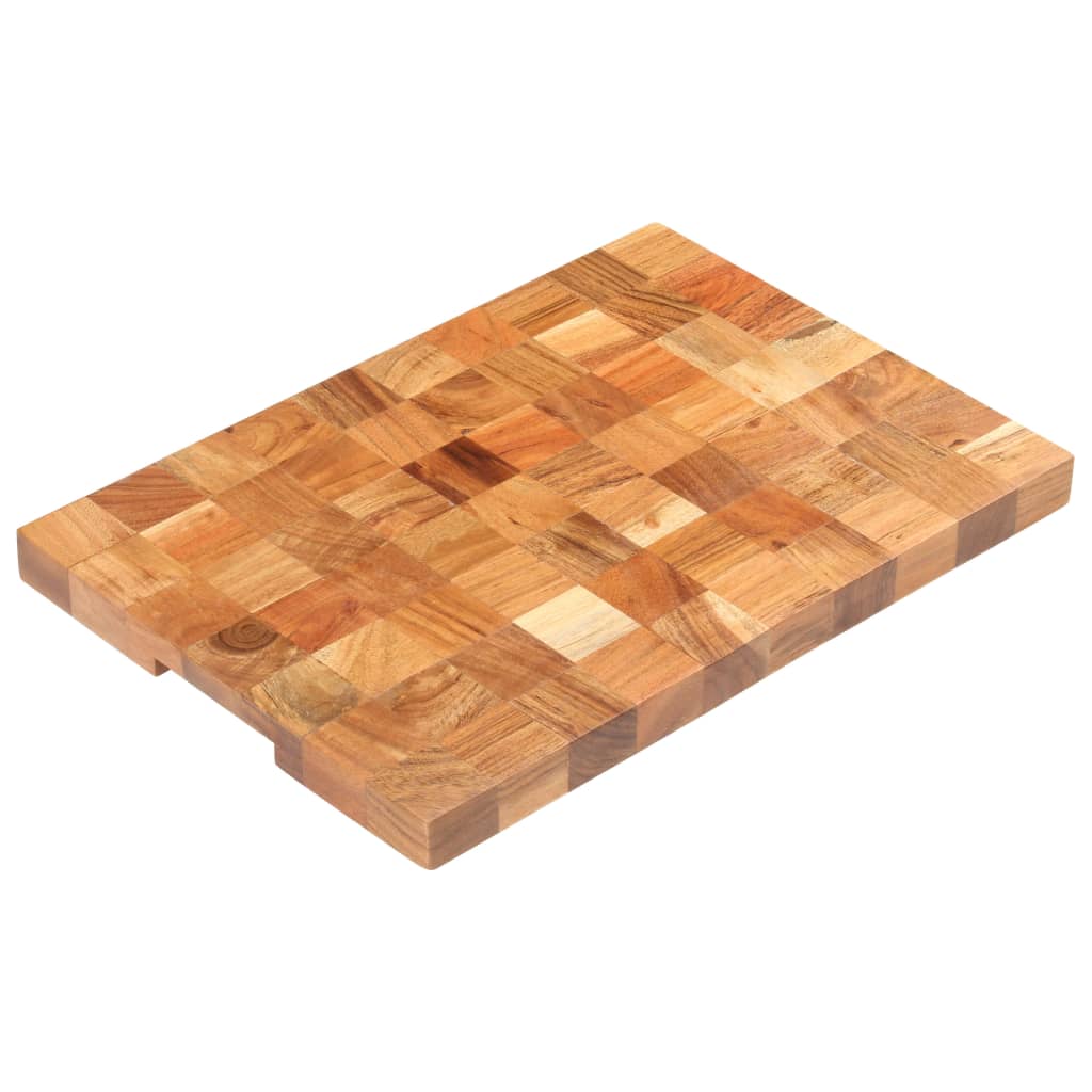 billot 50×30×3,8 cm bois d'acacia massif