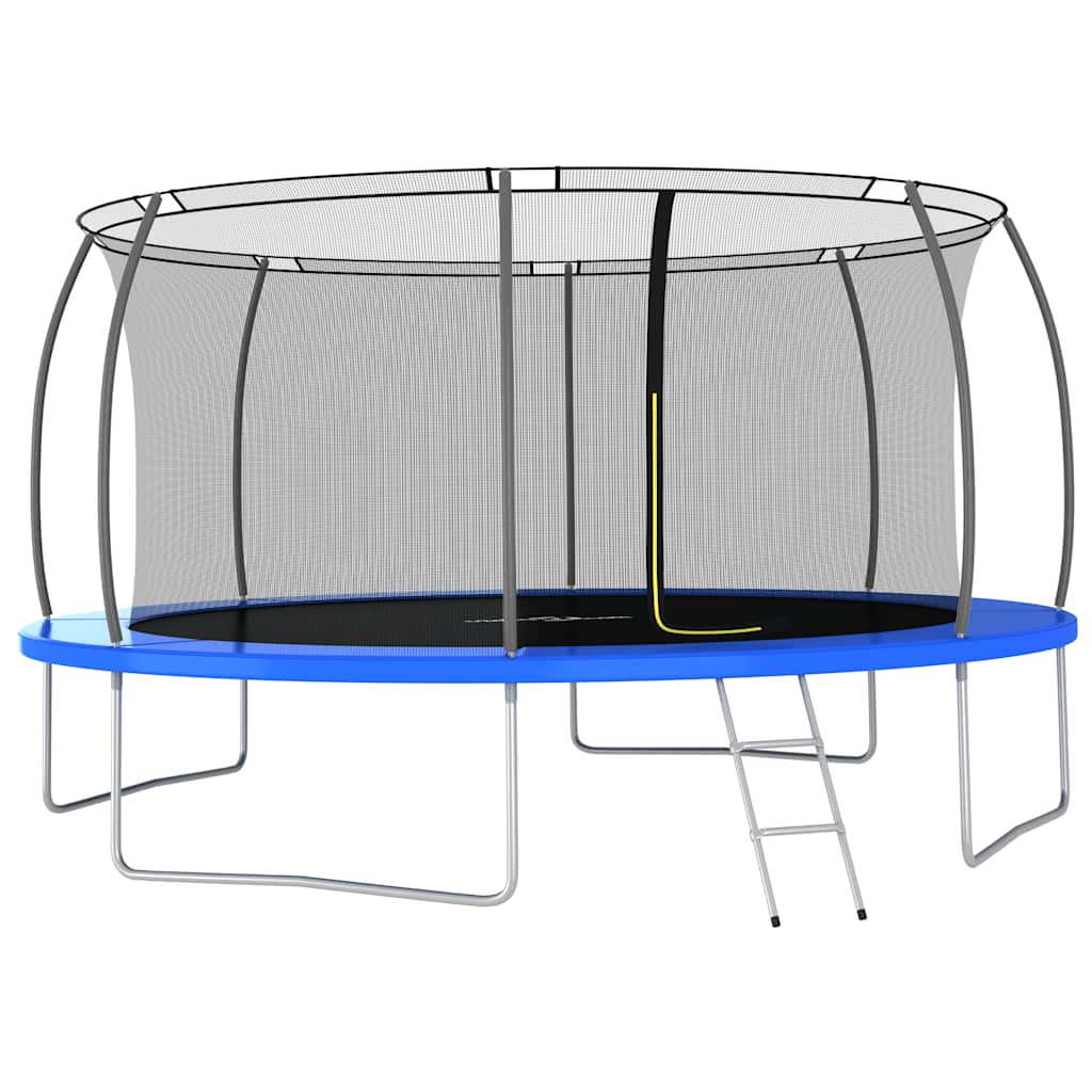 Trampolin-Set Rund 460×80 cm 150 kg - Home & Family Shop Nicolas Schwarz