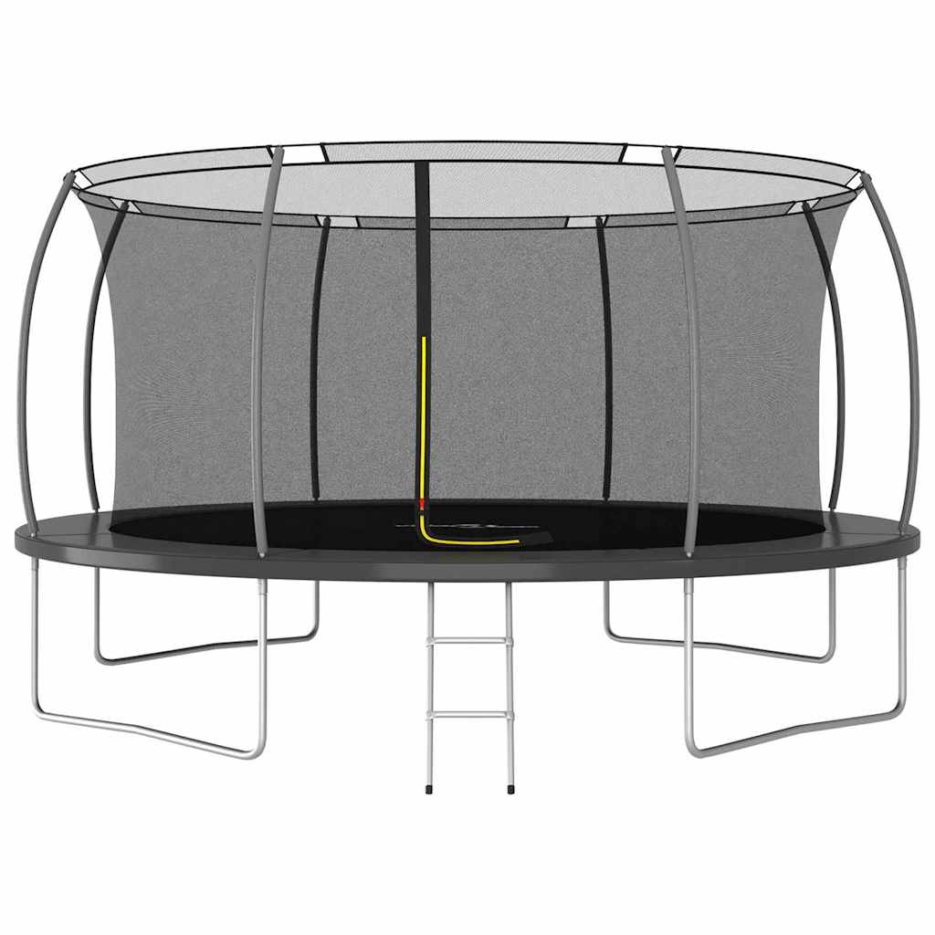Trampolin-Set Rund 460×80 cm 150 kg - Home & Family Shop Nicolas Schwarz