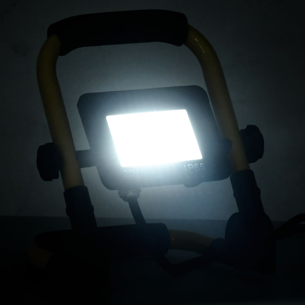 LED-Fluter mit Handgriff 20W Kaltweiß