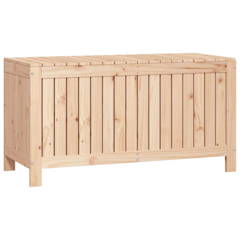 Coffre de jardin 115x49x60 cm Bois de pin massif
