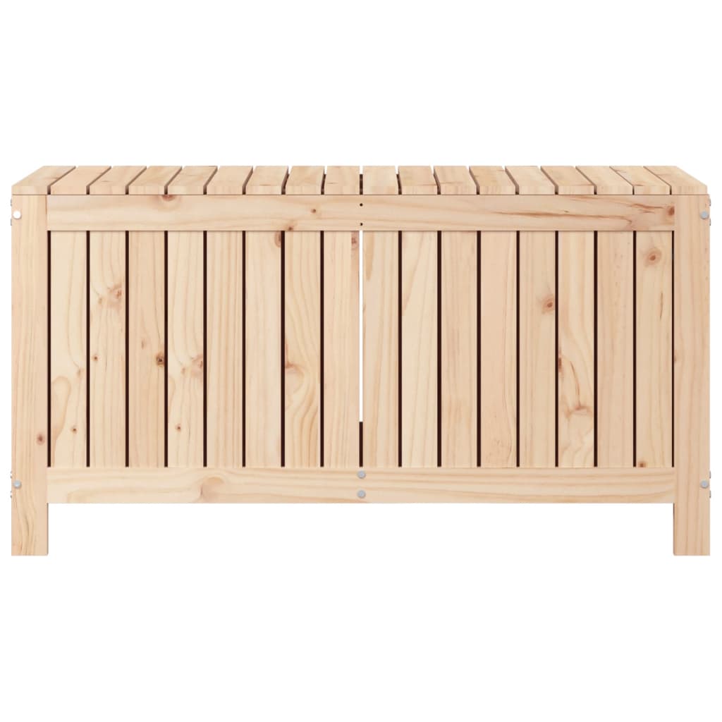 Coffre de jardin 115x49x60 cm Bois de pin massif