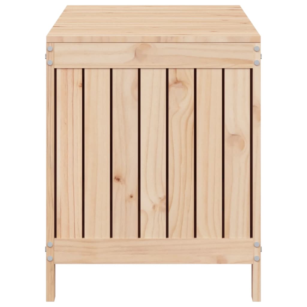 Coffre de jardin 115x49x60 cm Bois de pin massif
