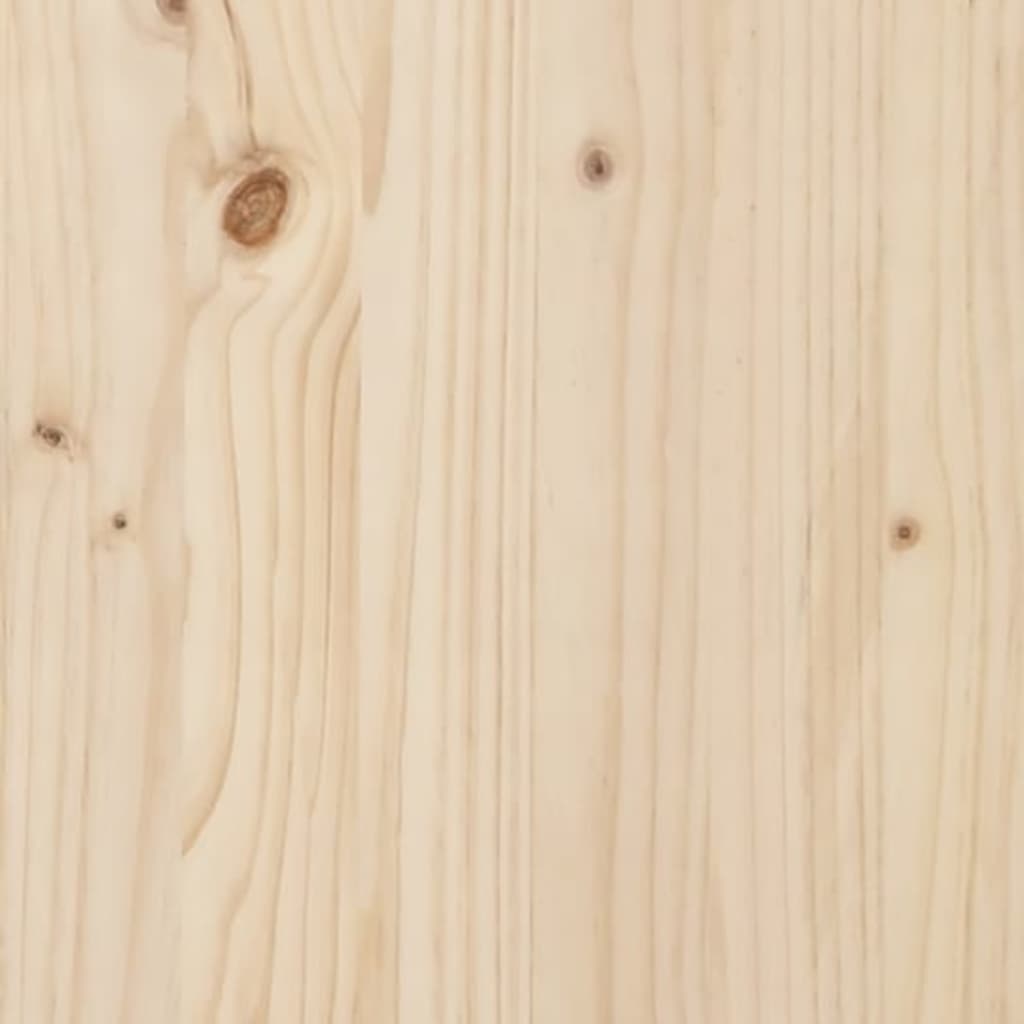 Coffre de jardin 115x49x60 cm Bois de pin massif