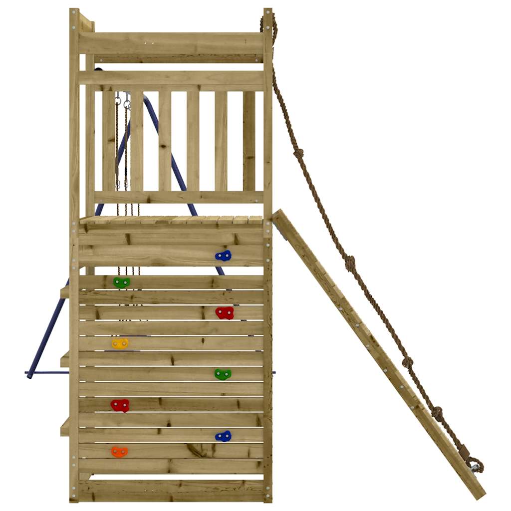 Spielturm Imprägniertes Kiefernholz - Home & Family Shop Nicolas Schwarz
