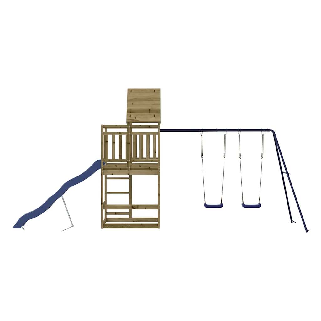 Spielturm Imprägniertes Kiefernholz - Home & Family Shop Nicolas Schwarz