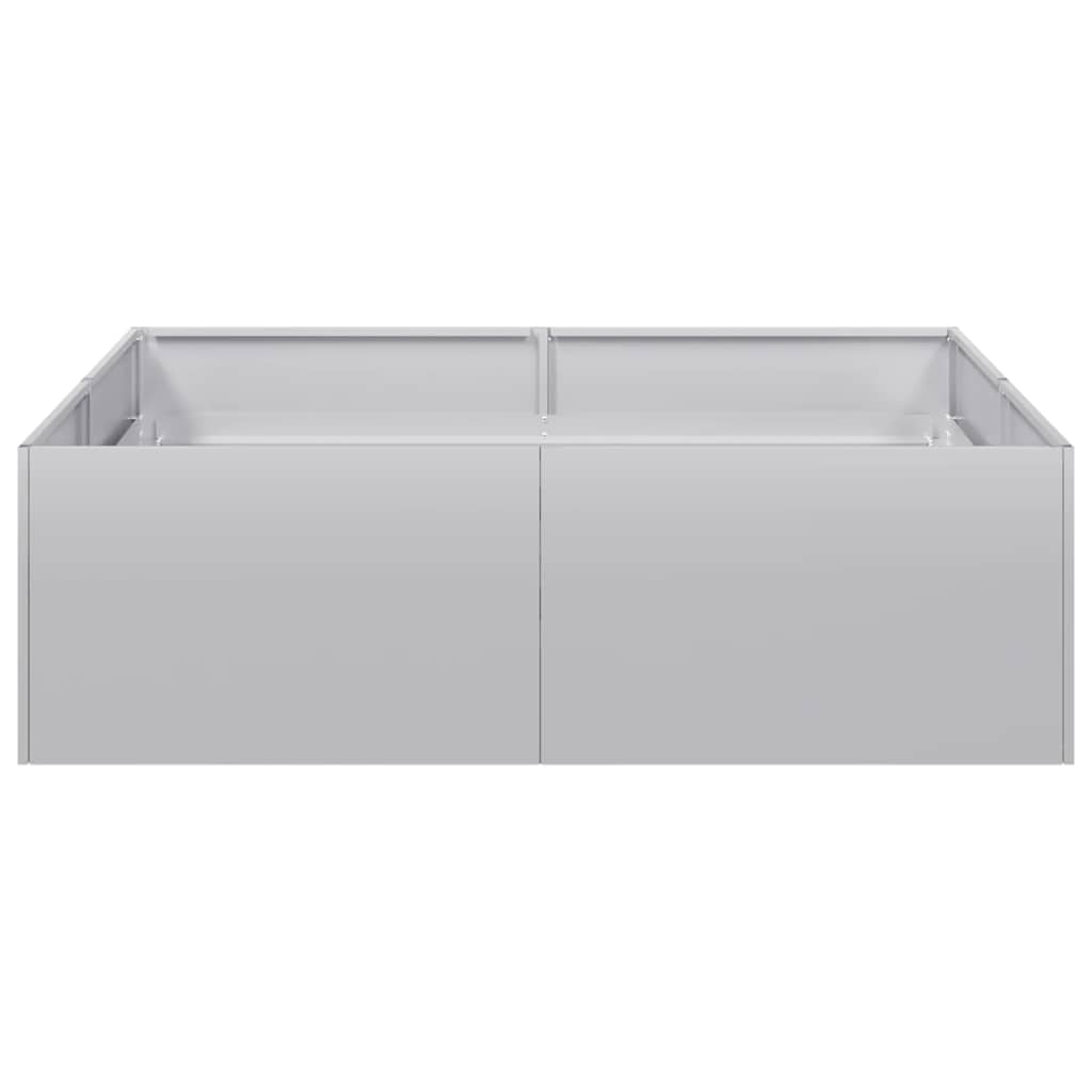 Pflanzkübel 100x100x30 cm Verzinkter Stahl