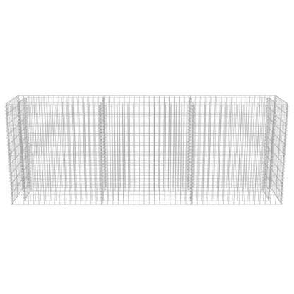 Gabionen-Hochbeet Verzinkter Stahl 270×50×100 cm