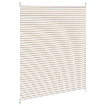 Plissee Faltrollo Rollo Plisseerollo 100x125cm Creme