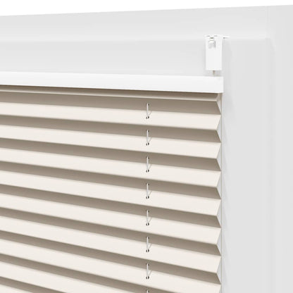 Plissee Faltrollo Rollo Plisseerollo 100x125cm Creme