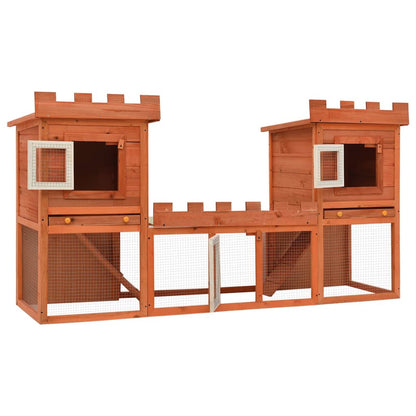 Großer Kaninchenstall Kleintierkäfig Doppelhaus - Home & Family Shop Nicolas Schwarz