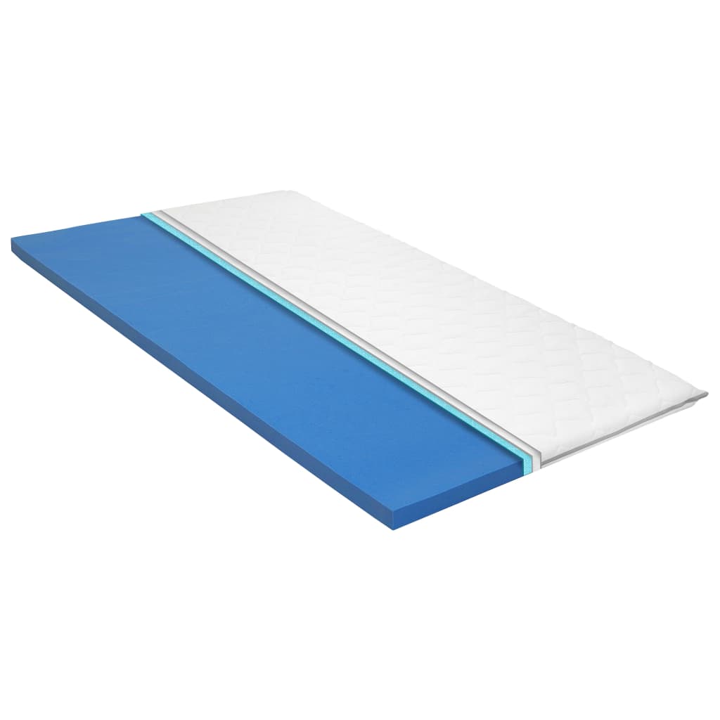 Matratzenauflage 100x200 cm viskoelastischer Memory-Schaum 6 cm - Home & Family Shop Nicolas Schwarz