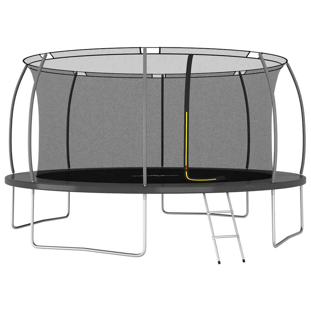 Trampolin-Set Rund 460×80 cm 150 kg - Home & Family Shop Nicolas Schwarz