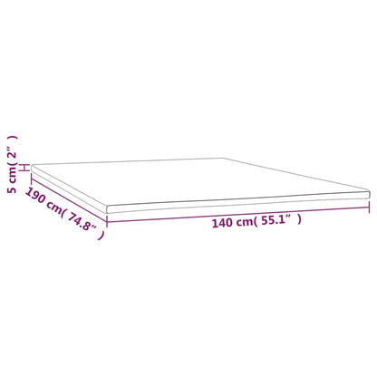 Matratzenauflage 140x190x5 cm - Home & Family Shop Nicolas Schwarz