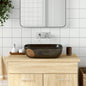 Aufsatzwaschbecken Schwarz Rechteckig 48x37,5x13,5 cm Keramik - Home & Family Shop Nicolas Schwarz