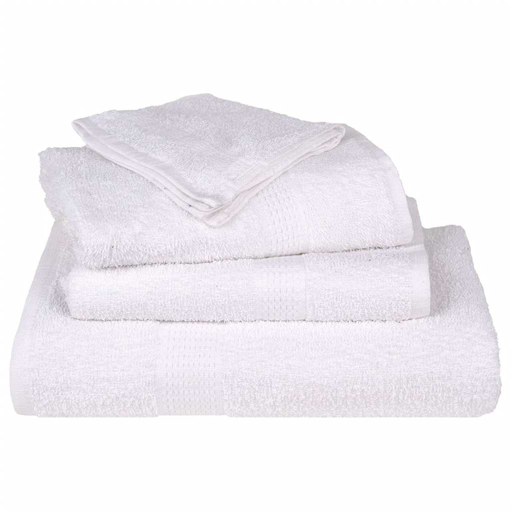 Waschlappen 50 Stk. Weiß 15x21 cm 360 g/m² 100% Baumwolle - Home & Family Shop Nicolas Schwarz