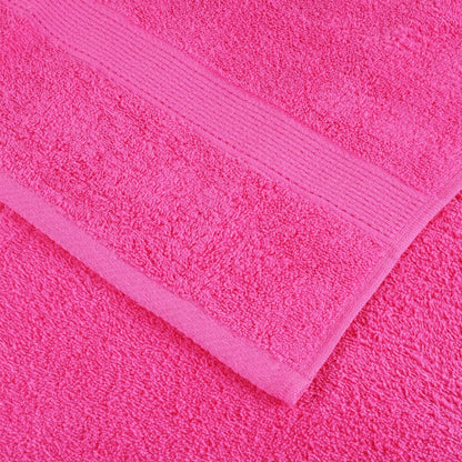 Premium-Saunatücher SOLUND 10 Stk. Rosa 80x200 cm 600 g/m² - Home & Family Shop Nicolas Schwarz
