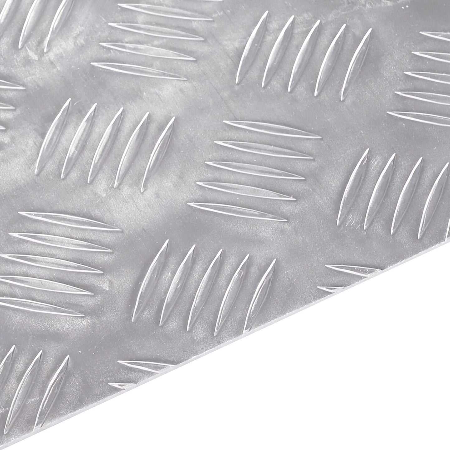 Alu-Riffelbleche 4er Set Rutschfest 100x40 cm